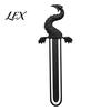 Dark Fantasy Stationery Gifts 3D Printed Dragon Tail Bookmark, Retro Durable PLA Reading Marker, Niche Tools for Adults Unique Animal Page Holder