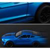 Large 1/18 Ford Mustang GT500 Miniatures Alloy Diecast Metal Vehicle Model Collectibles Sound Light Toys Car Gifts for Kids Boys