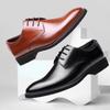 Fashion Business Men's Formal Shoes for Spring and Autumn New Solid Color Casual Simple British Style Versatile Temperament Men's Shoes