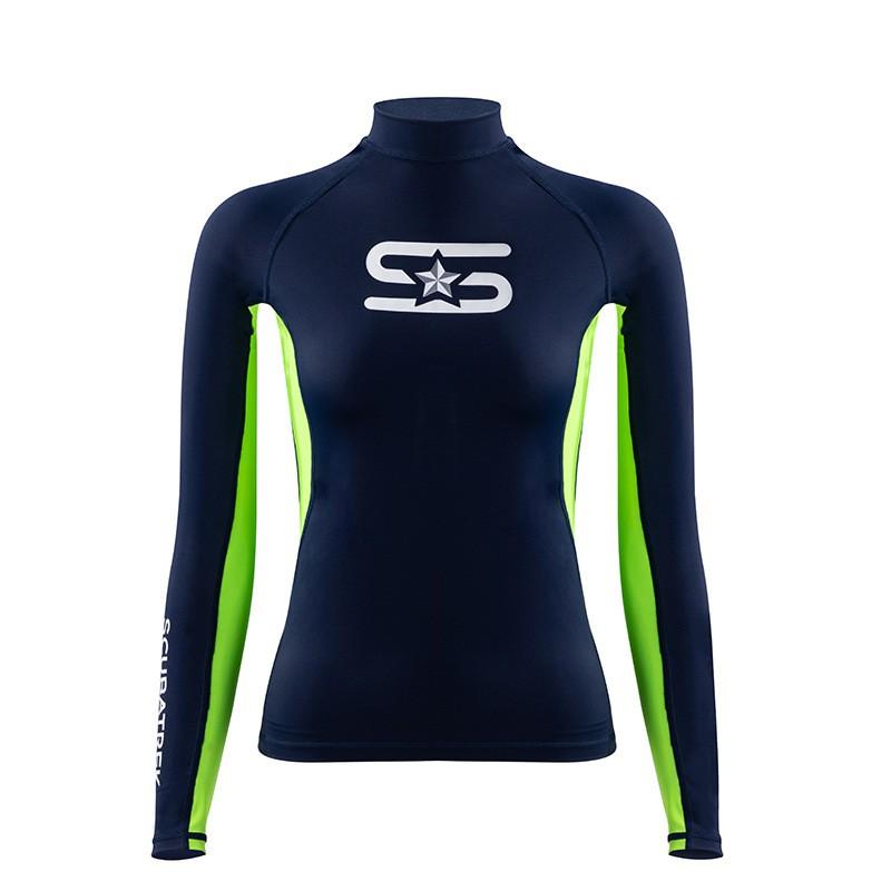 Womens Long Sleeve Pants Wetsuit Snorkeling