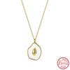 Effie Queen Neue 925 Sterling Silber Vintage Anhänger Halskette Damen Zierlich Minimalistisch Schmuck Anhänger Choker Kette Geschenk SAPN60