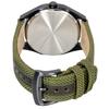 Citizen Eco-Drive Active Sport Nylon Strap Green Dial BM7635-01X 100M Men's Watch