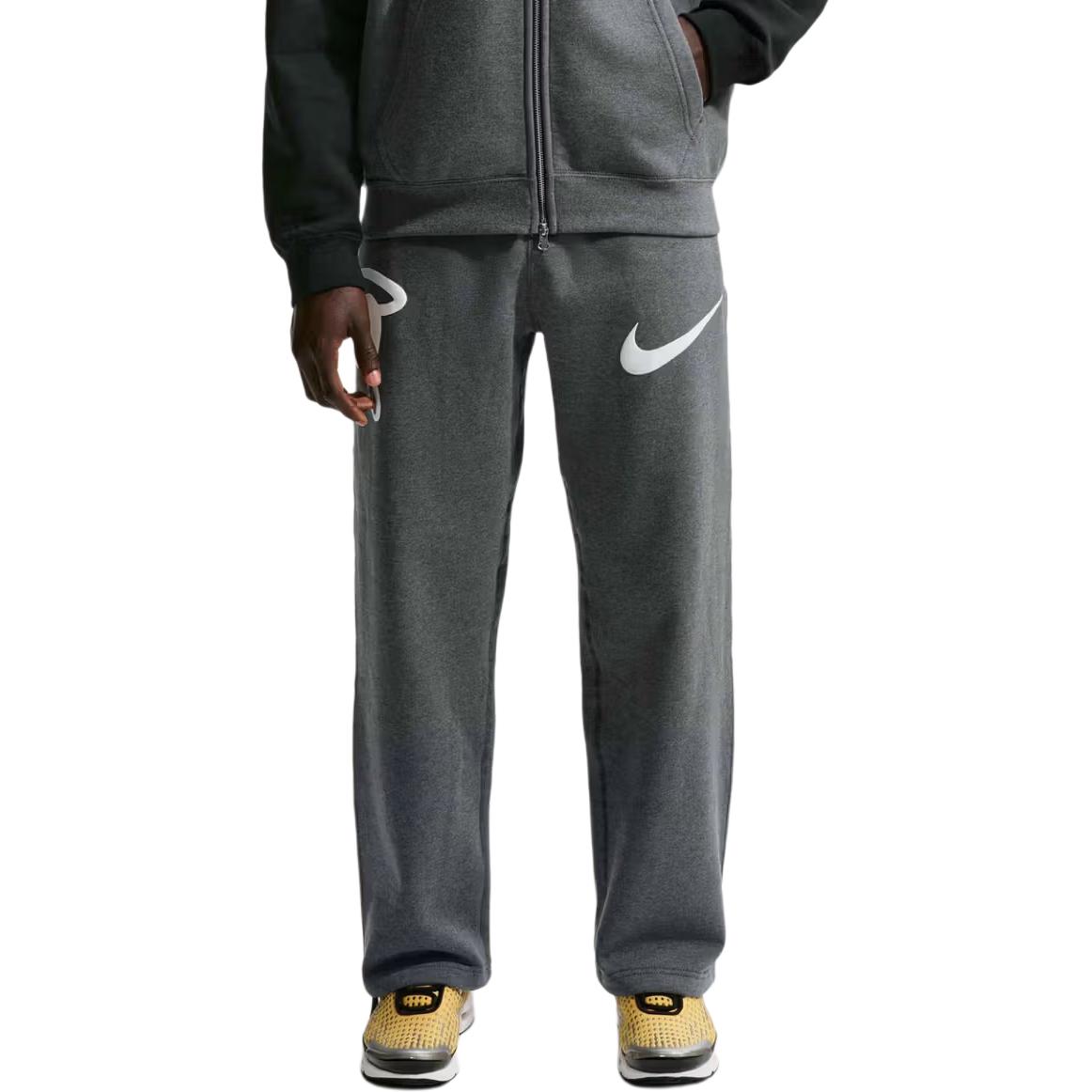 

Nike X Central Cee Collaboration FW25 Solo Swoosh Fleece Straight Leg Comfortable Soft Casual Pants Men bottoms IQ0534-063 XL
