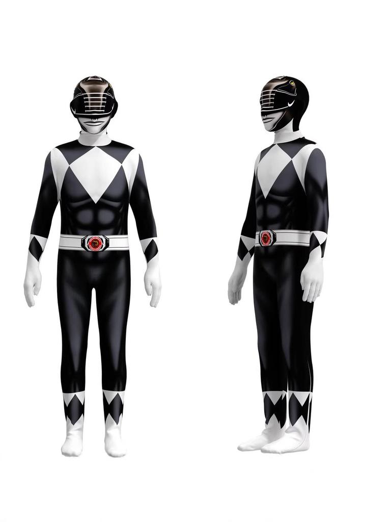Children's Dinosaur Squadron Cosplay Jumpsuit - Halloween Party & Performance Costume