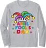 Funny April Fools Day Pranks Kit 1st April Jokes Long Sleeve T-Shirt