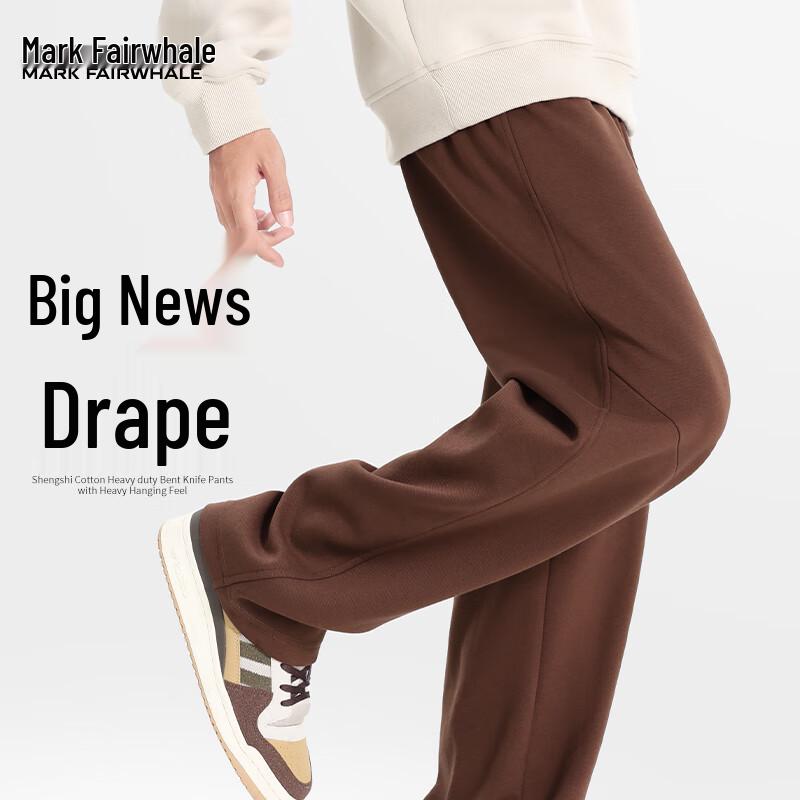 

Mark Fairwhale Men s Loose Fit Curved Jogger Pants XL
