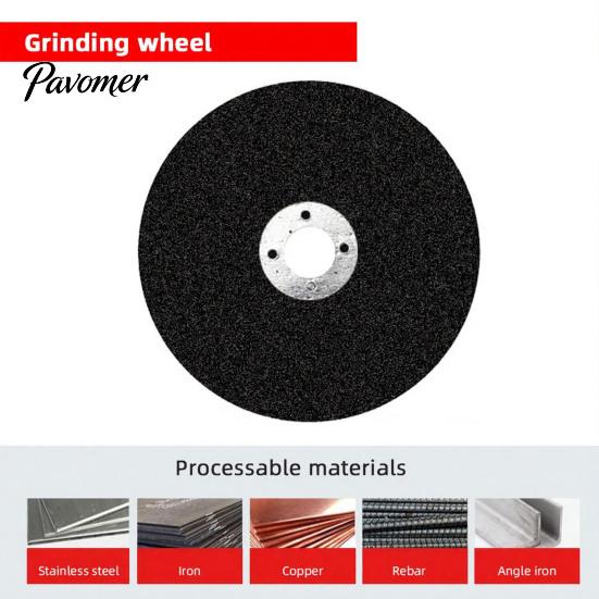 Abrasive Cutting Disc for DIY 7Pcs 3-inch Angle Grinder Set Metal Wood Tile, Resin/Steel Grinding Wheel Mini with 10mm Arbor Precision & Grooving