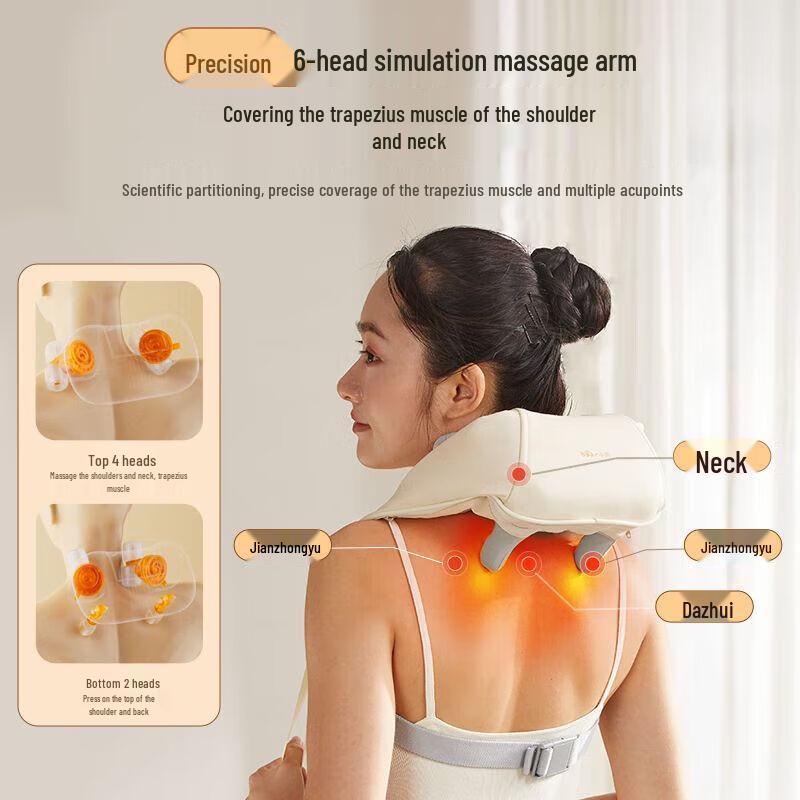 Bear Portable Shoulder & Neck Massager CN plug (adapter included)