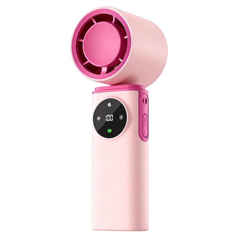 Mini Pocket Cooling Fan with Ice Cooling Rechargeable Personal Fan 3600mAh for Travel Outdoor Activities Gifts for Women