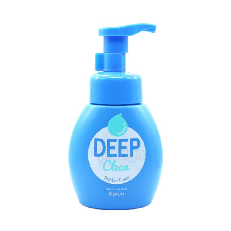 [A pieu] Deep Clean Bubble Foam Cleanser (200ml x 3ea) – Baking Powder Infused Pore Purifying Self-Foaming Cleanser