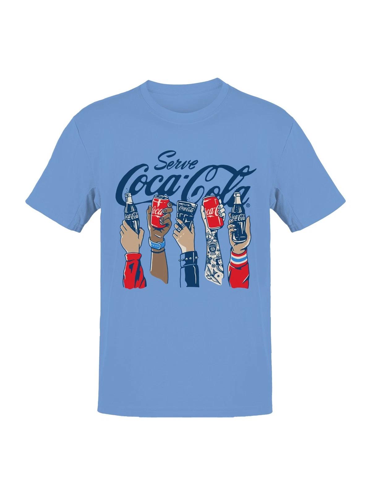 Coca Cola Celebrate with Coca-Cola Artwork Men s T-shirt XS