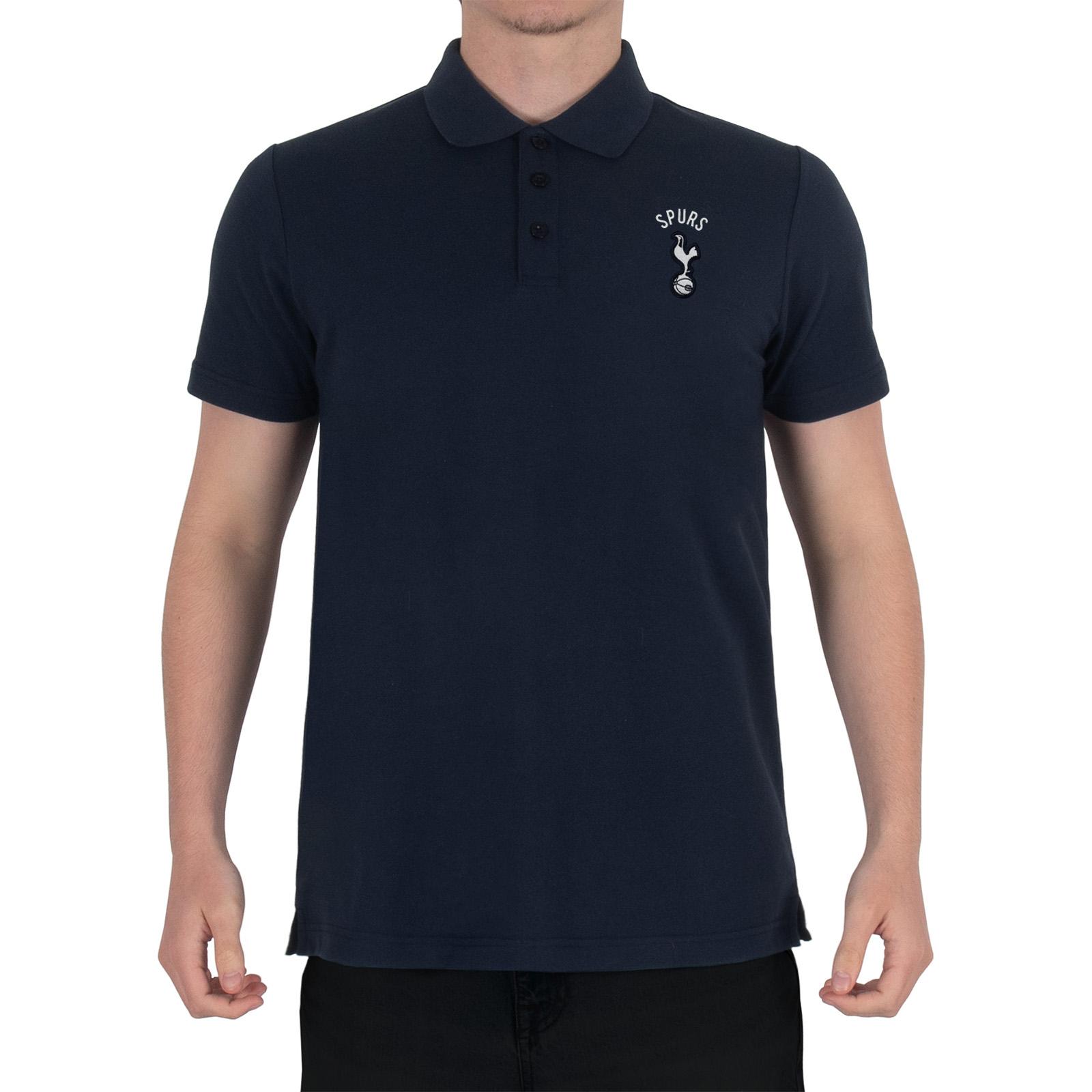 Tottenham Hotspur FC Heren Crest Poloshirt 3XL marineblauwe kleur