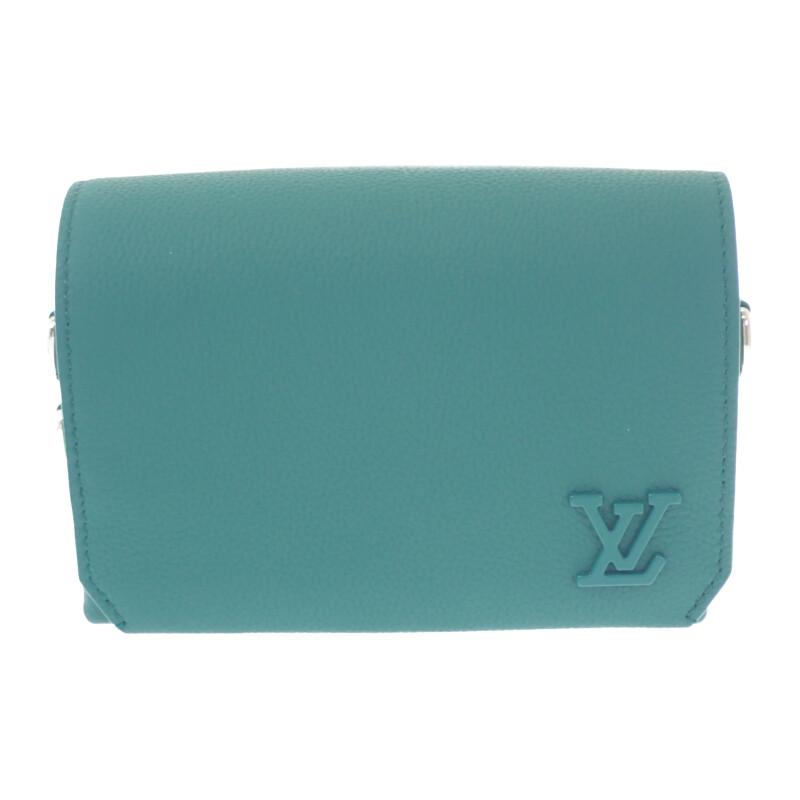 Louis Vuitton M82367 Schultertasche Evergreen Kalbsleder Herren