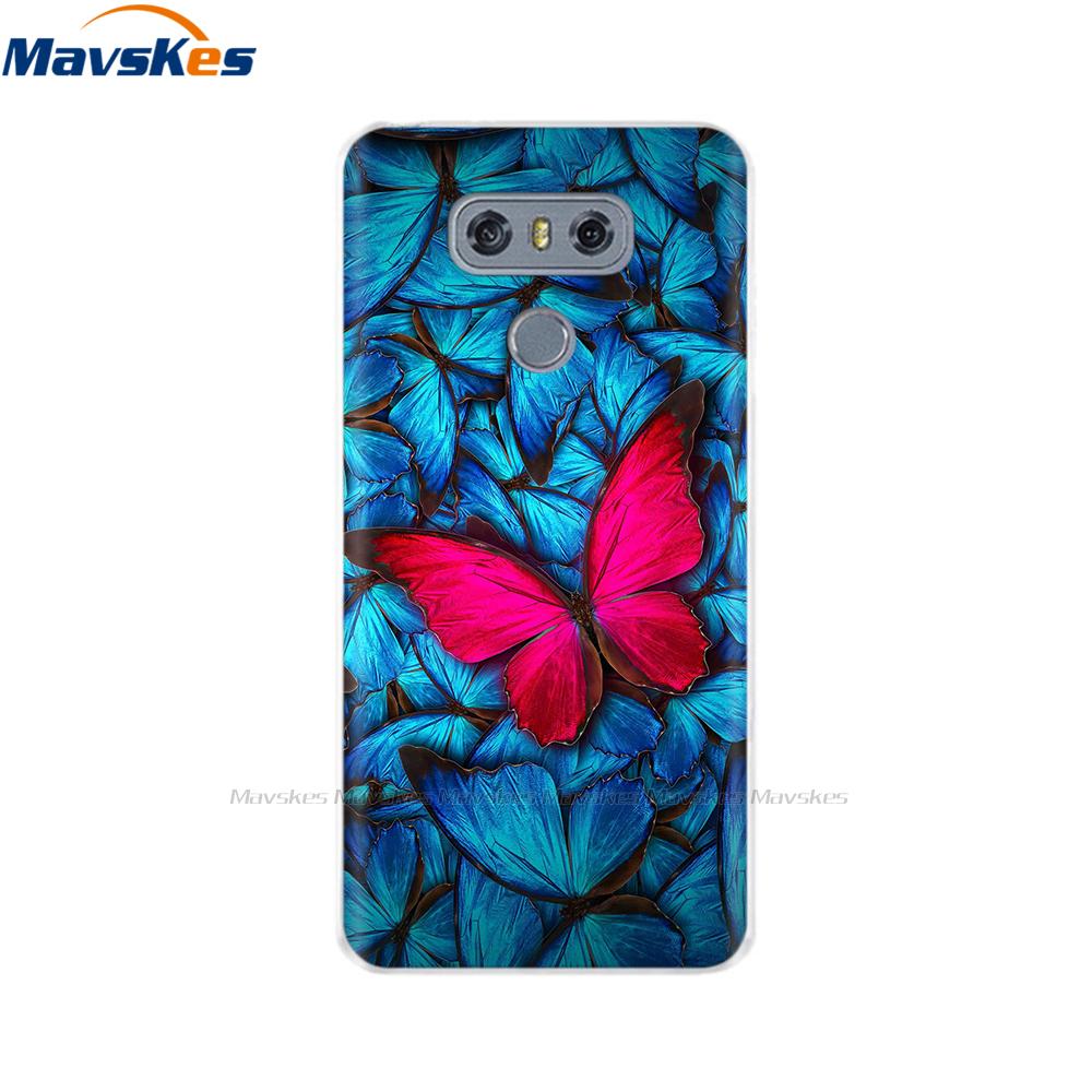 Soft TPU Case For Coque LG G5 G6 Case Cover Silicone Painted Phone Cover For LG G5 G6 Bumper Case Capa Fundas Coque