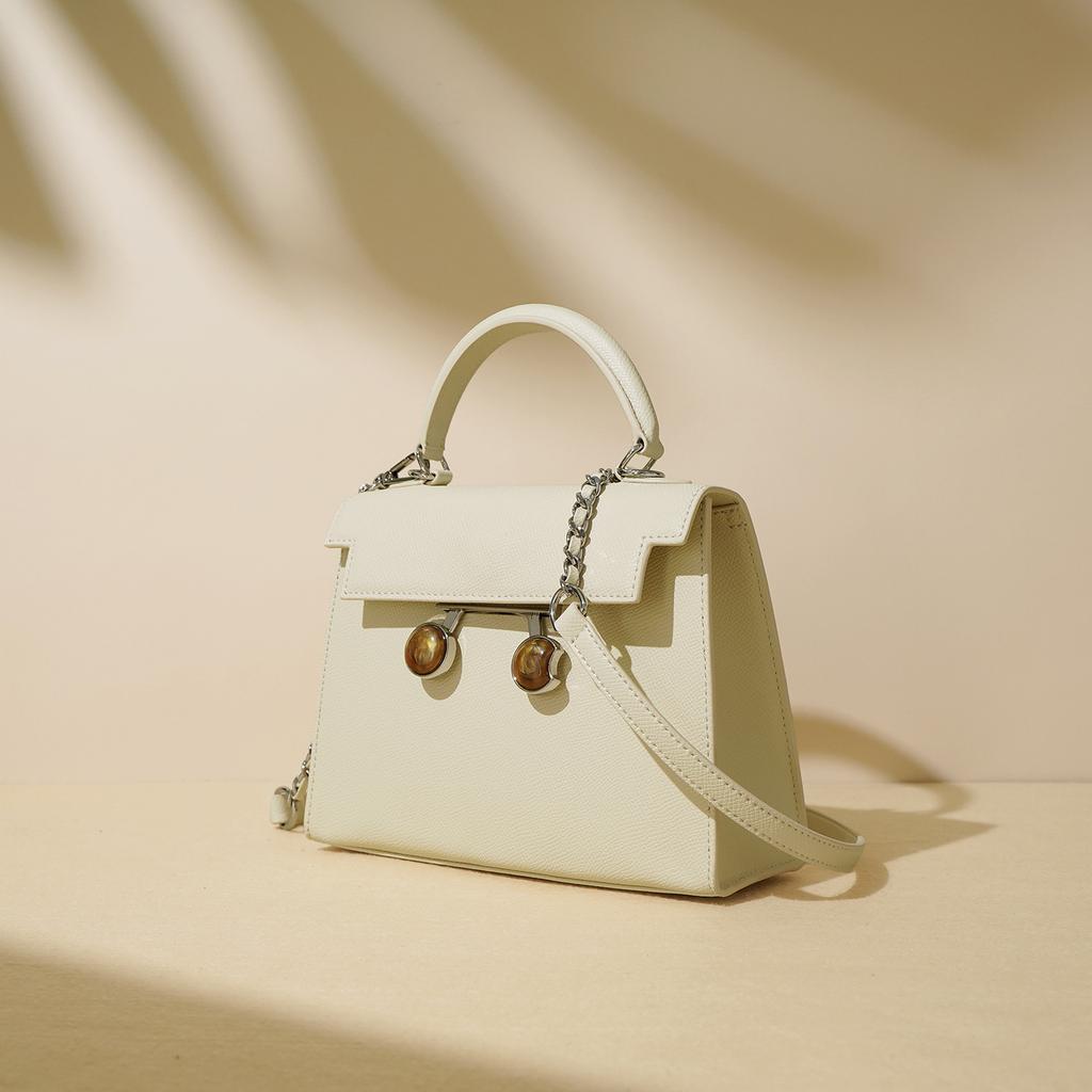 Summer Palmprint Cowhide Mini Simple Commuting Versatile Single-shoulder Crossbody Bag Classic