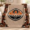 FC Shakhtar Donetsk blanket Flannel Blanket Soft Cozy Plush Throw for Sofa Bed Lightweight Home Decoration Outdoor camping