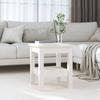 Day and Night - Day and Night Solid White Pine Wood Coffee Table 35x35x40 Cm