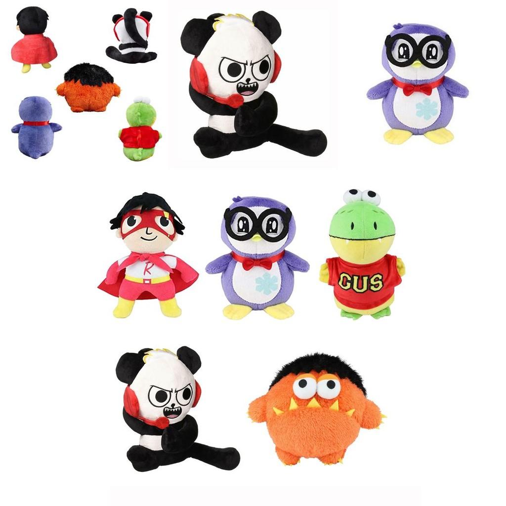 Adorable Ryans World Combo Panda 18cm Soft Plush Stuffed Toy For Kids Gifts