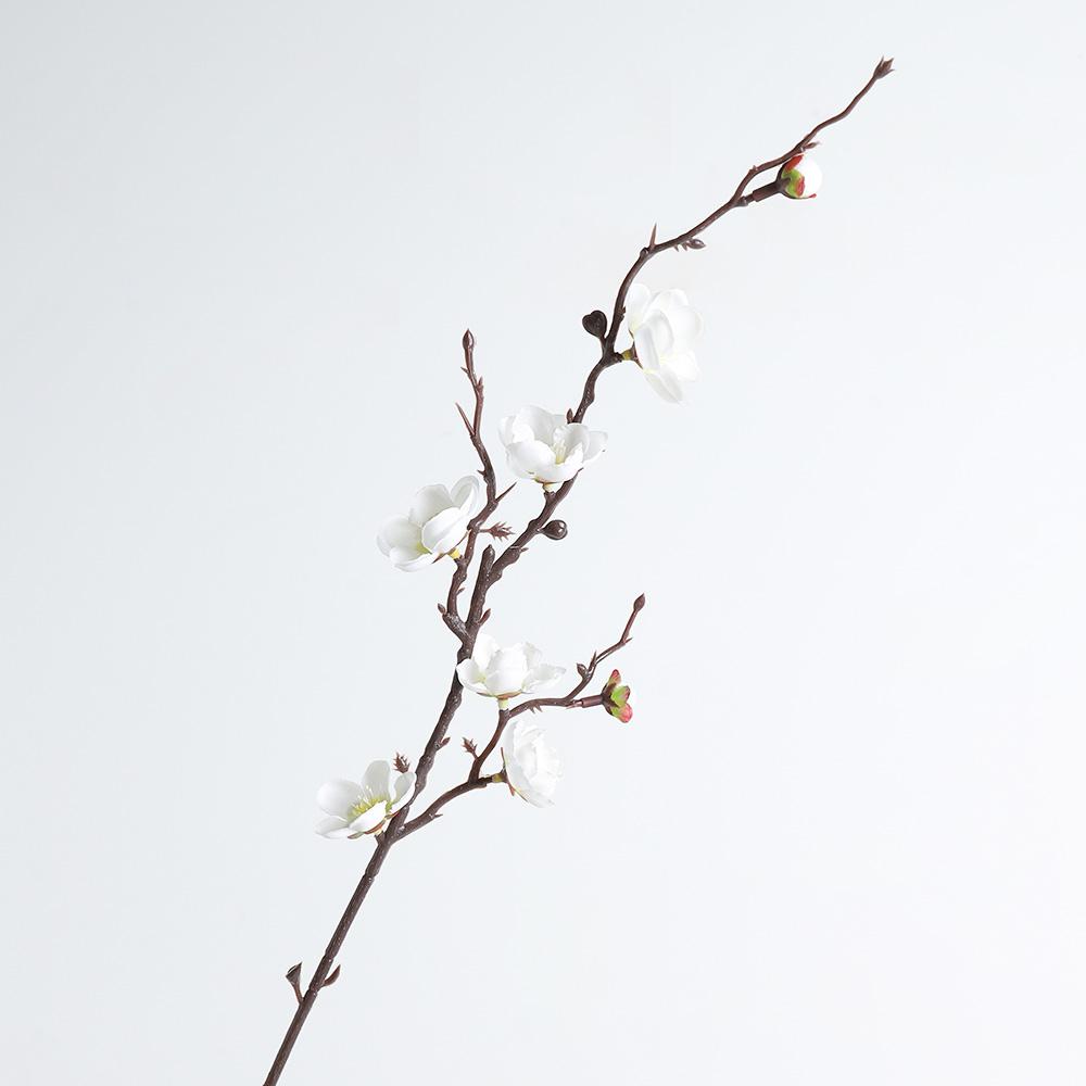 3/5Pcs Peach Blossom Artificial Flowers Bouquet 39CM Fake Flower for Home Room Decor Wedding Decoration Vase Ornament Accessory