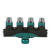 4 Way Water Tap Converter Connector Splitter Hose Pipe Adapter Garden Irrigation Watering