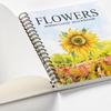 Watercolor Coloring Book - 14 Pages Sketchbook for Artists and Beginners, Watercolor Pad for Painting, Great Gift for Lovers