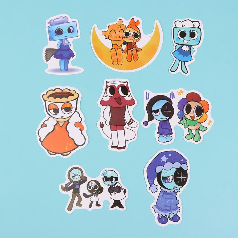 50Pcs Dandys World Stickers Dandy'S World Diy Stickers Scrapbooking Phone Luggage Skateboard Waterproof Graffiti Decals