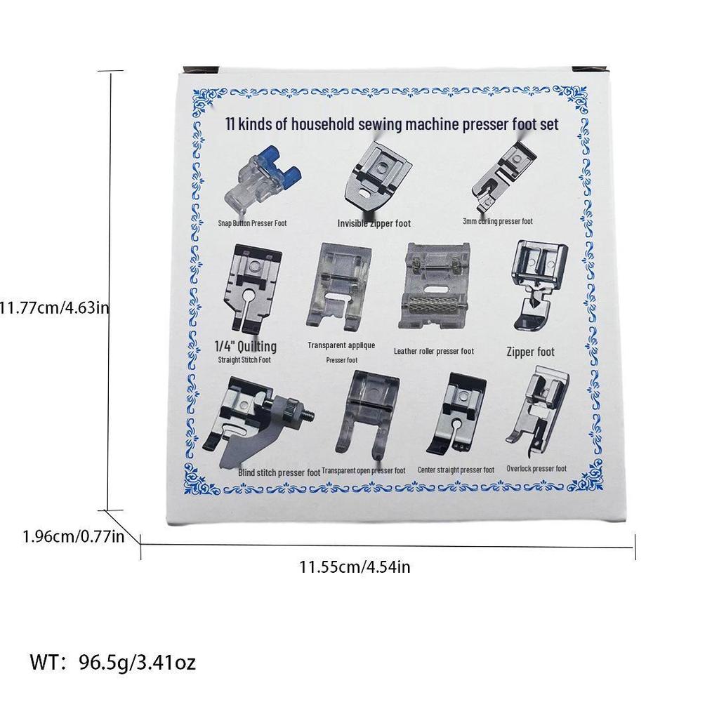 Deluxe Presser Foot Set: 32-62pcs Multifunctional Sewing Accessories for Home Machines