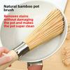 Natürliche Küchen Haushaltsreinigung Bambusbürste