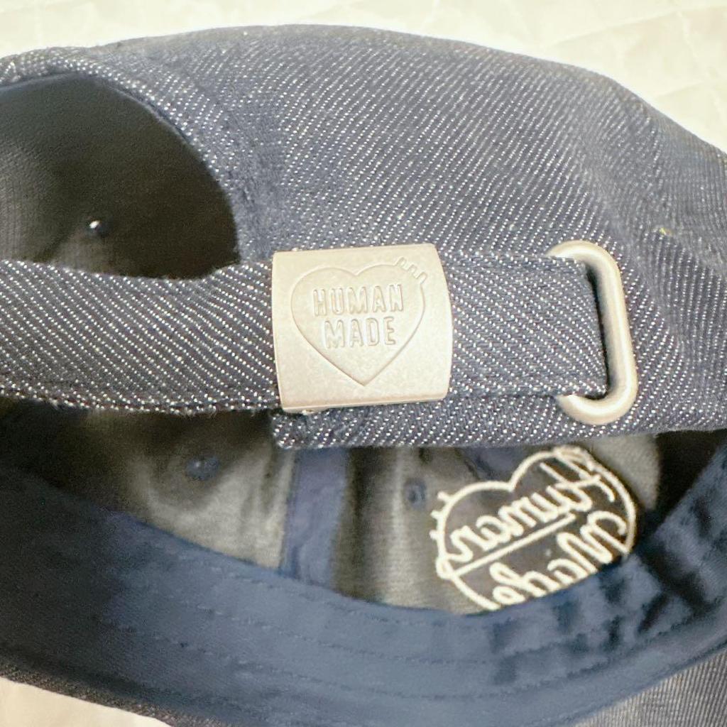 Used HUMAN MADE 6 Panel Denim Cap "Indigo"