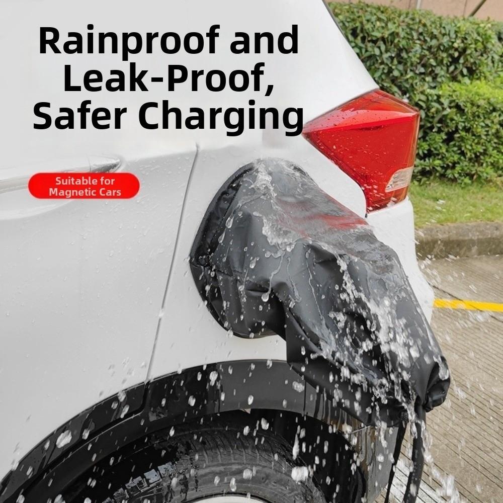 Rainproof EV Charger Plug Port Cover Electric Vehicle Charger Port Cover All-Weather Use
