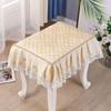 Thick Floral Makeup Stool Cover Floral Pattern Seat Chair Slipcover Stool Cushion Cover  Household