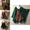 Elegantes Mittelalterliches Damen Waldelfen Feenkleid Korsett Set Perfekt für Halloween