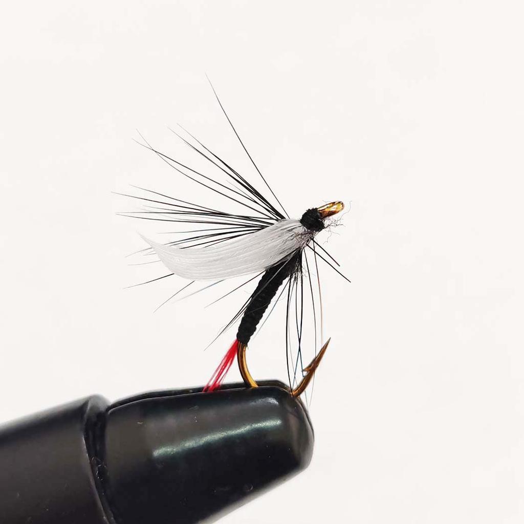 Artificial Tussock Red Tail Moth Bait & Bumble Bee Dry Fly Bait -Mixed Styles Artificial Fishing For Trout/Bass/Salmon/Perch/Carp Bait -6/10Pcs/Box