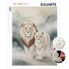 5D Pearl Kit Pearl Lions Design DIY Enamel Art for Living Room Bedroom Wall Decoration Handmade Gift