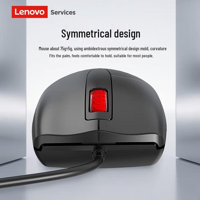 Lenovo M01 Wired Optical Mouse
