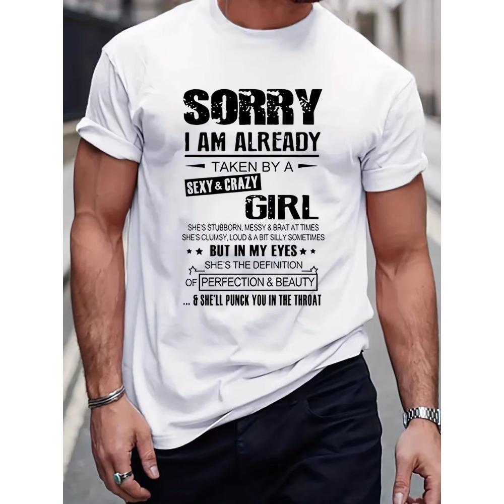 Casual Round Neck Short Sleeves Comfortable Tops100% Cotton Men's Clothing for Summer Hip Hop T Shirt Fashion Trend T-Shirt