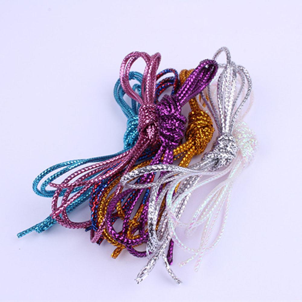 Party Styling Shimmer Braided Elastic Rope Dreadlock Beads Hair Accessories Braiding Hair Strings