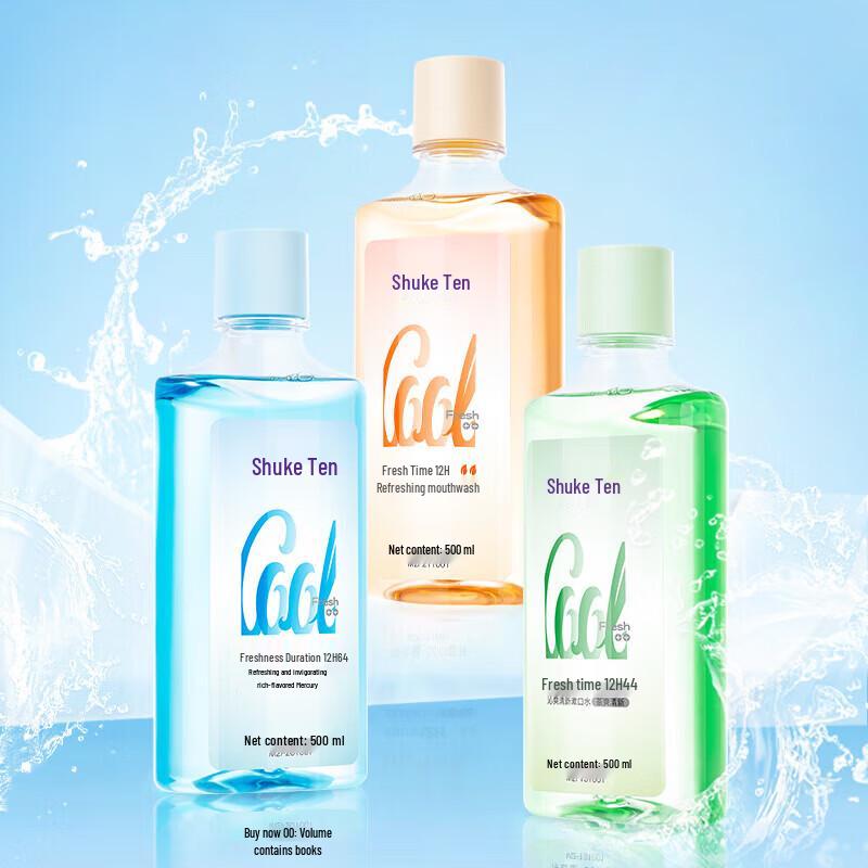 Shuke Fresh Breath Alcohol-Free Mouthwash