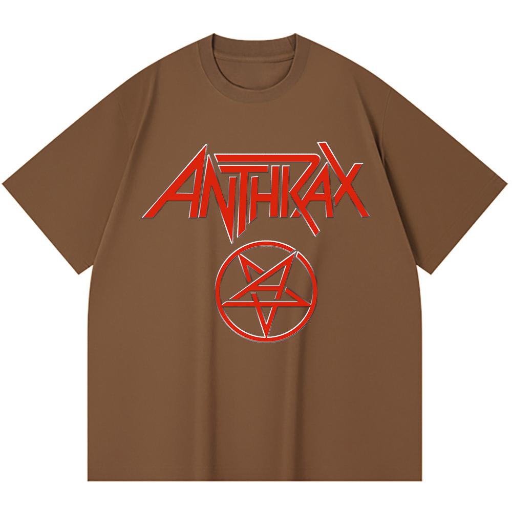 230 g/m² 100% Baumwolle Heavy Metal T-Shirt Rockband Beliebte Musik Druck Unisex Schweres Baumwoll-T-Shirt