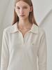 Nub Slim Fit Collar Dress - Ivory