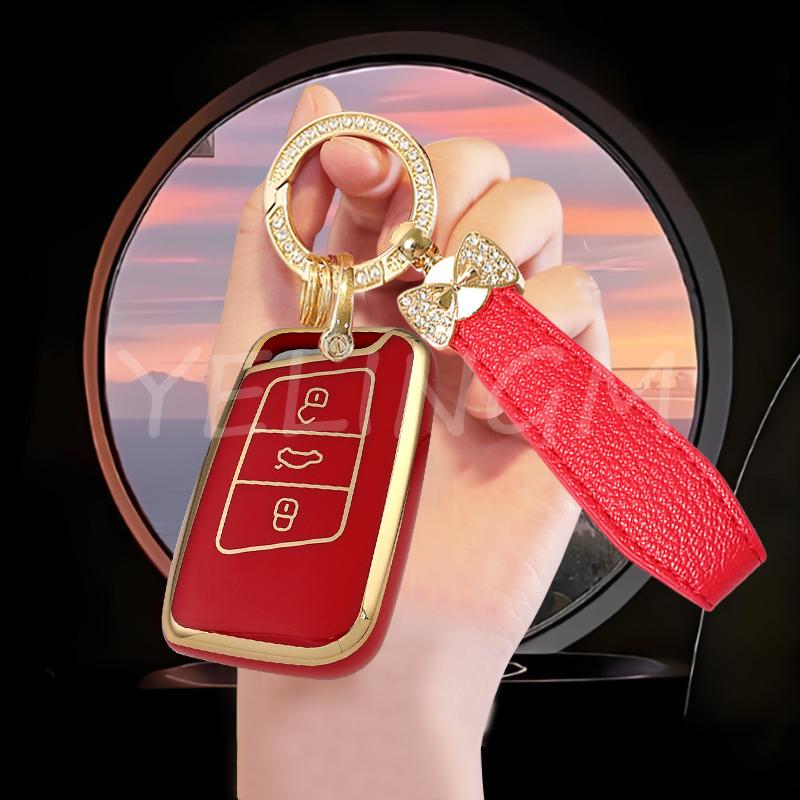 New Style Tpu Car Remote Key Case Cover Protector Shell For Vw Volkswagen Magotan Passat B8 Skoda Superb Kodiaq A7 Tiguan Mk2 Cc
