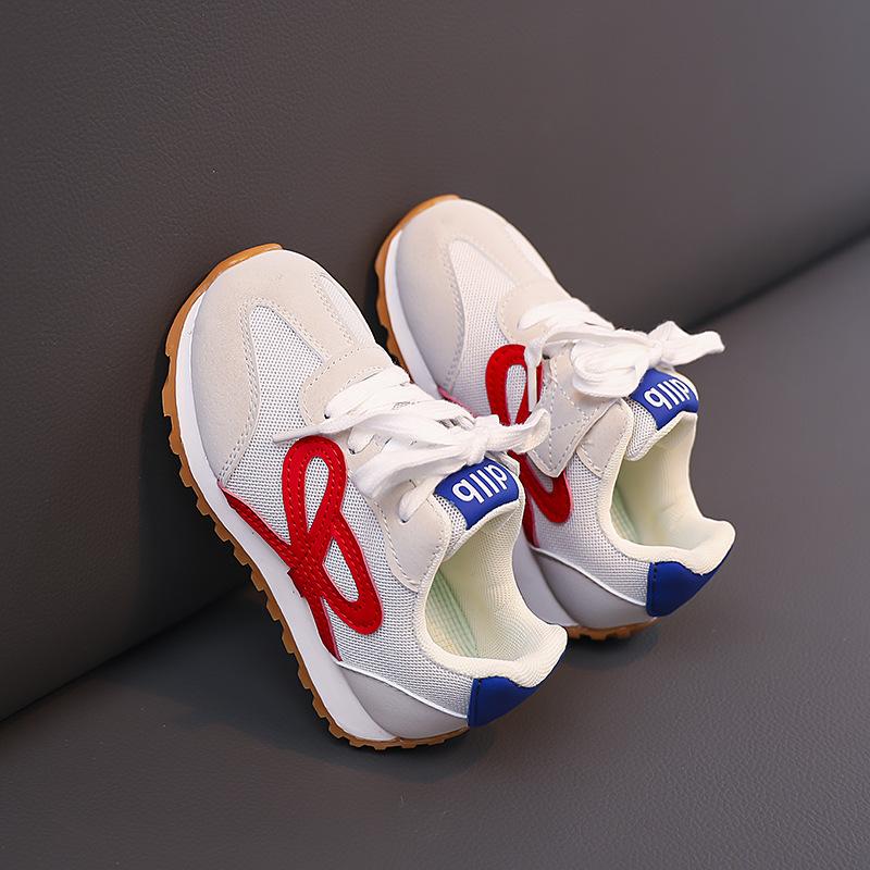 

Girls sports shoes 2025 spring new children s shoes girls Forrest Gump shoes older children s casual little white shoes board shoes tide 30