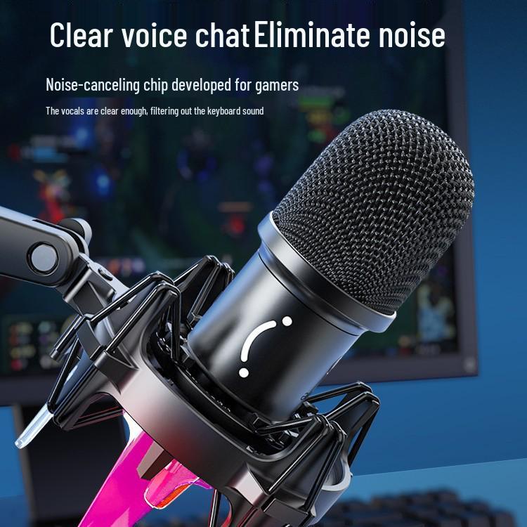 Fifine K651 Dynamic Gaming Microphone with Noise Reduction for Streaming and Recording.