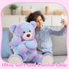 Tezituor Giant Stuffed Animal 39in, Large Teddy Mommy with Baby, Big Stuffed Bear for Kids, Girlfriend on Mother's Day, Valentin
