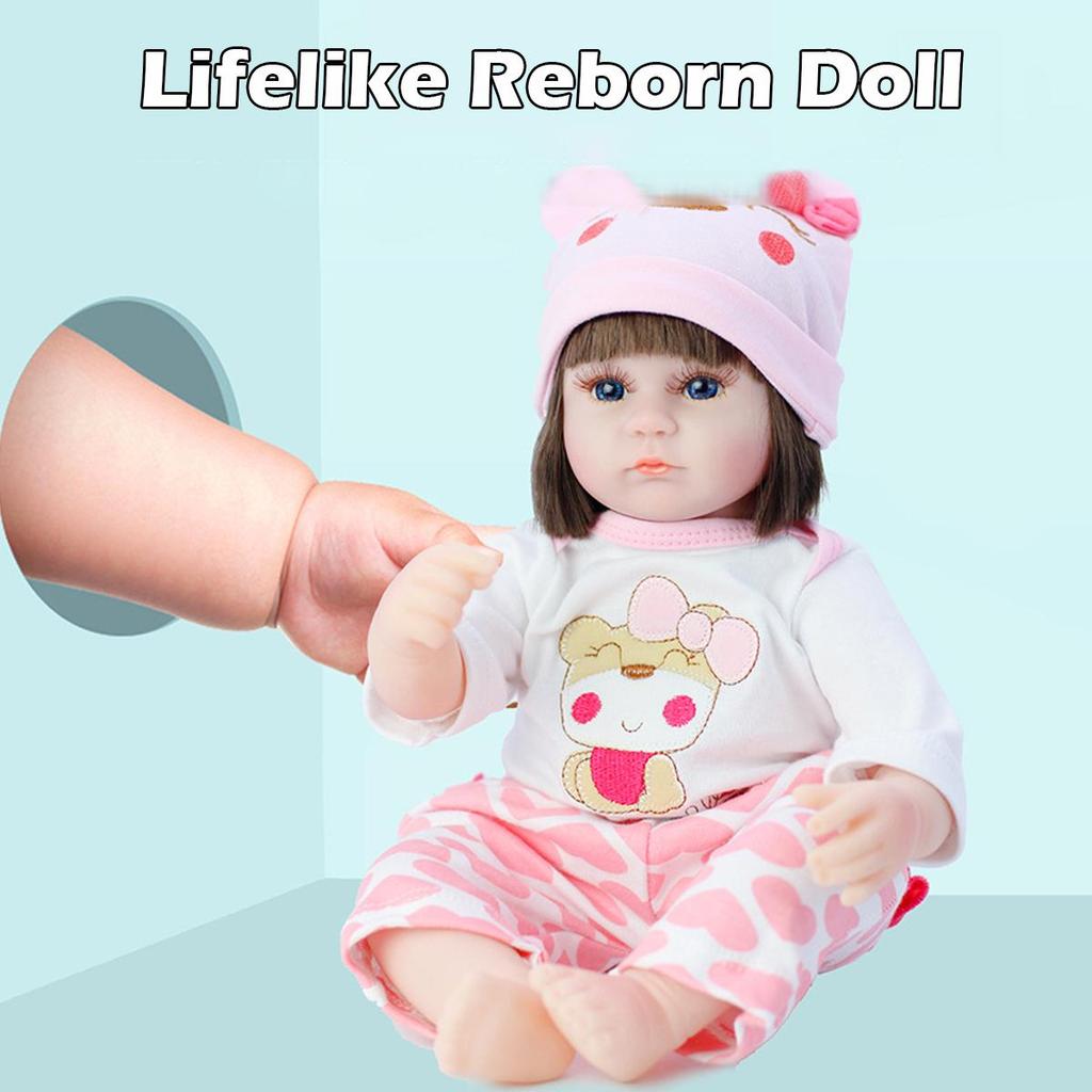 42cm hračka celotělová silikonová vodotěsná hračka do vany Populární panenky Reborn pro batolata Bebe Doll Reborn Lifelike Soft Touch