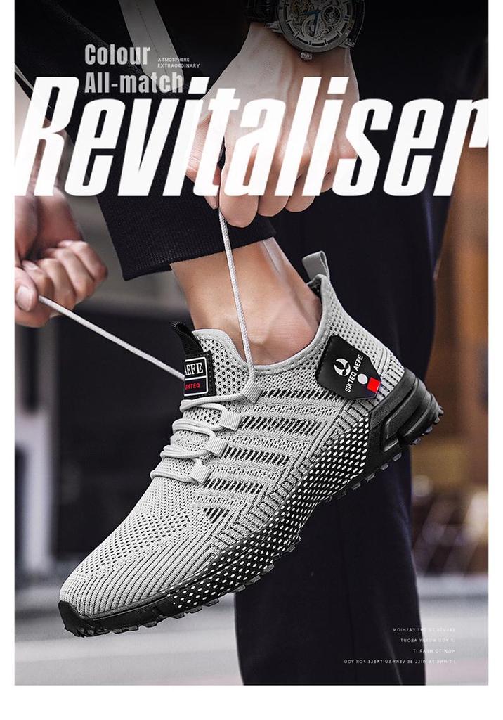 2025 Men's Trendy Casual Running Shoes - Lace-up Outdoor Fashion Sneakers