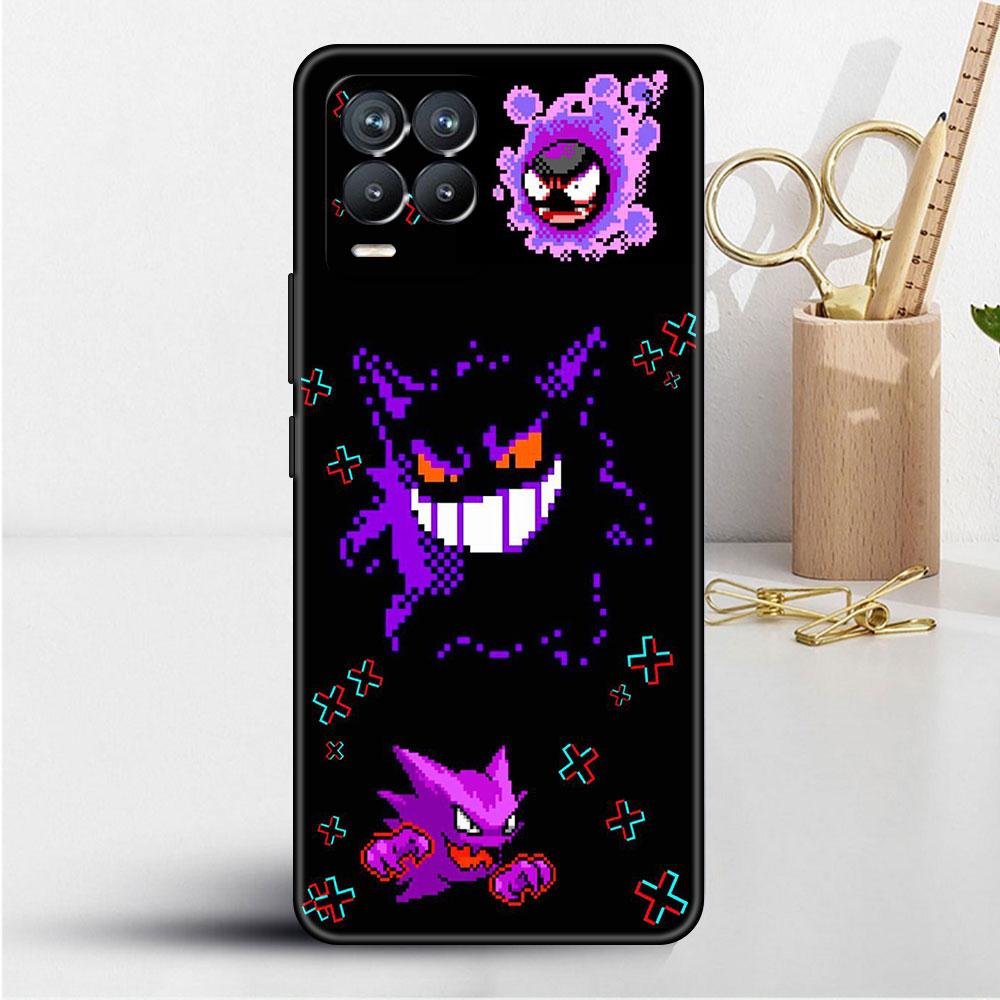 Hülle für Realme 8 C21y GT Neo 2 3 8i C21 7 C11 6 C12 C35 C3 GT 9 Pro C12 Silikon TPU Handyhülle Anime Pokemon Japan