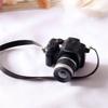 Toy 1/6 Doll Dollhouse Miniature Camera Doll SLR Camera Mini Doll Camera Miniature Digital Camera