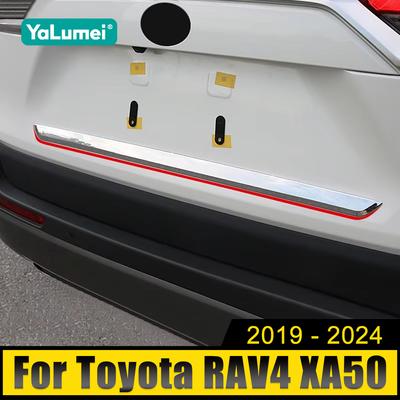 Pro Toyota RAV4 XA50 Hybrid 2019-2021 2022 2023 2024 ABS zadní kryt víka kufru, lišta na víko zavazadlového prostoru, ozdobný proužek