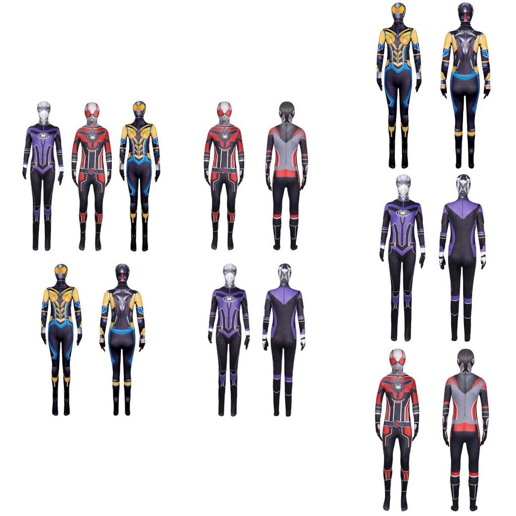 Marvel Movie Wasp Quantum Ripple Cosplay Costume